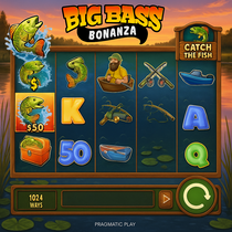 CrownPlay - Big Bass Bonanza Slot Game - Pragmatic Play