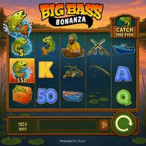 CrownPlay - Big Bass Bonanza Slot Game - Pragmatic Play