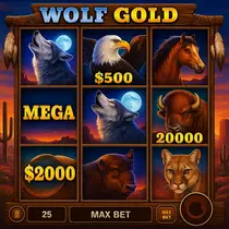 CrownPlay - Wolf Gold Slot Game - Pragmatic Play